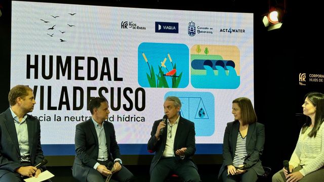 Presentación del proyecto Humedal Viladesuso en MEGA de A Coruña.
