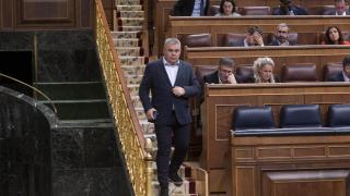 El secretario de organización del PSOE, Santos Cerdán, el pasado 22 de octubre en el Congreso.