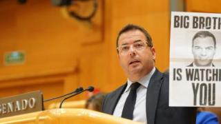 El senador del PP, Agustín Almodóbar.