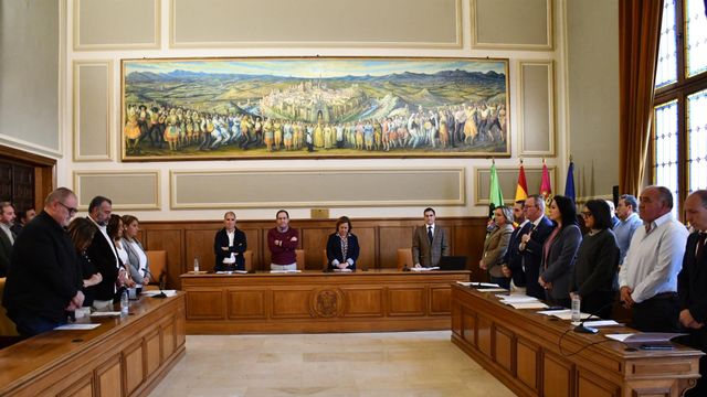 Pleno de la Diputación de Toledo.