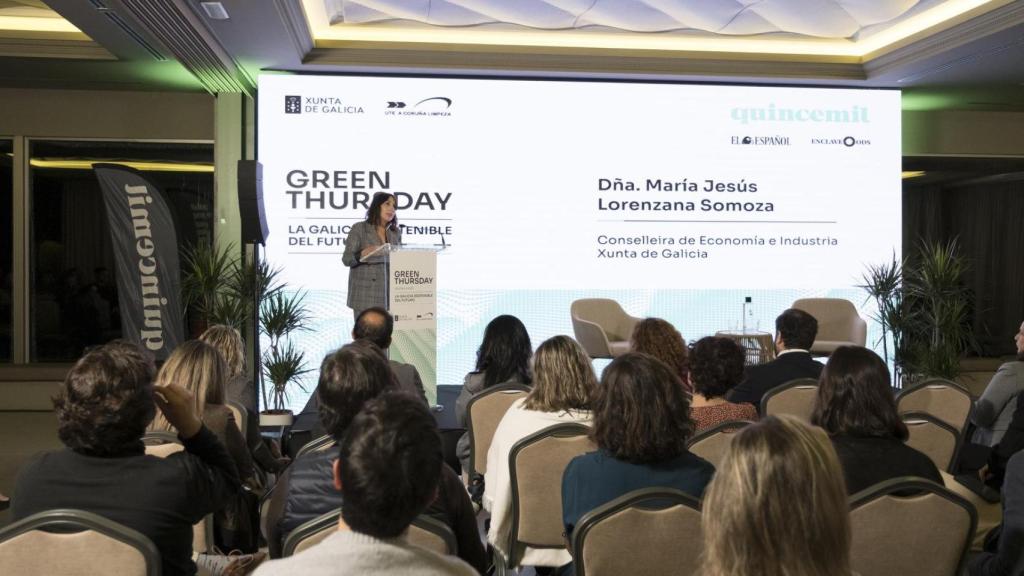 Chus Lorenzana, conselleira de Economía e Industria de la Xunta de Galicia