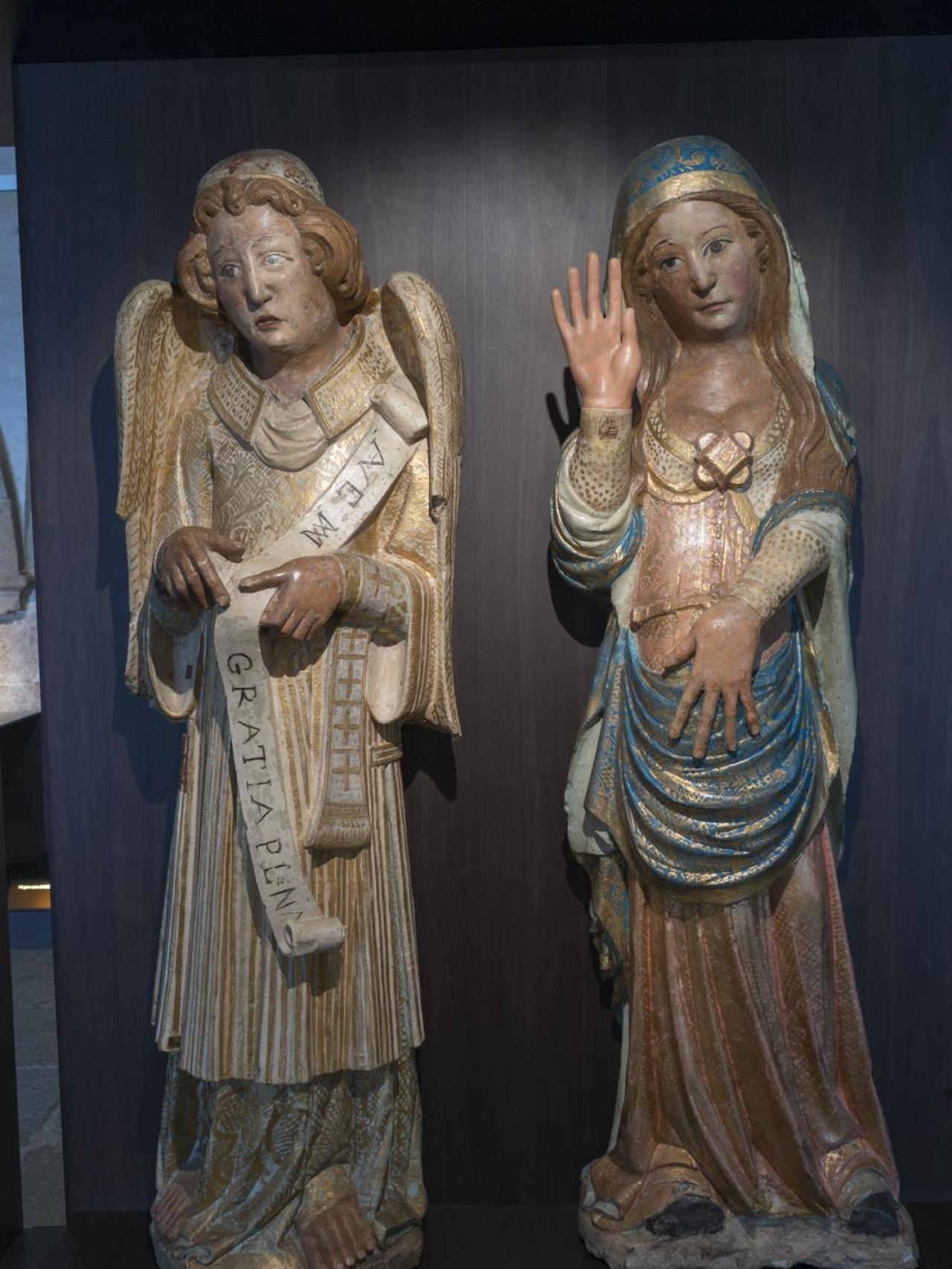 Conjunto escultórico de la Anunciación.