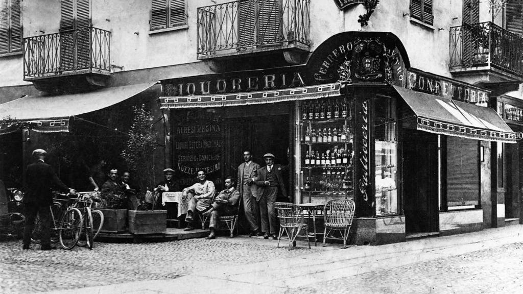 La pastelería Ferrero en Alba (Piamonte).
