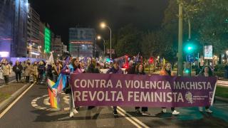 Concentración por el 25N en A Coruña este 2024