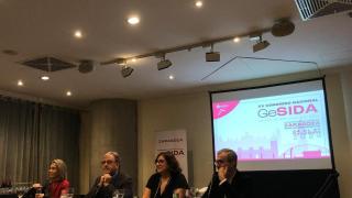 Presentación del XV Congreso GeSida en Zaragoza.