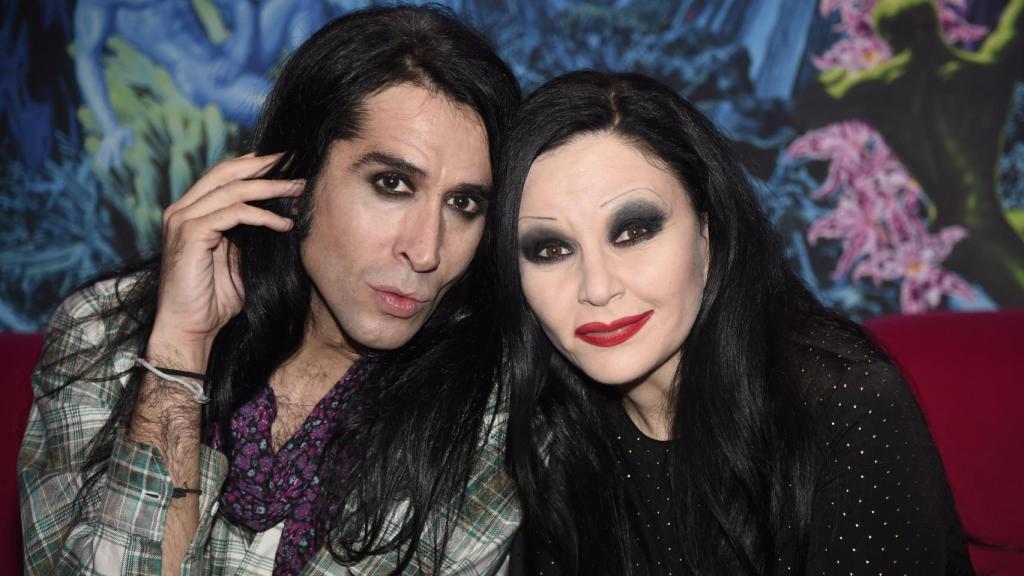 Mario Vaquerizo y Alaska en un evento en Madrid en abril de 2016.