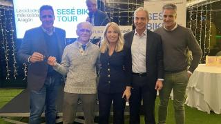 Los hermanos Induráin son los padrinos de esta Sesé Bike Tour, que alcanza su séptima edición