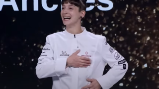 Iris Jordán, con su chaquetilla de Estrella Michelin 2024