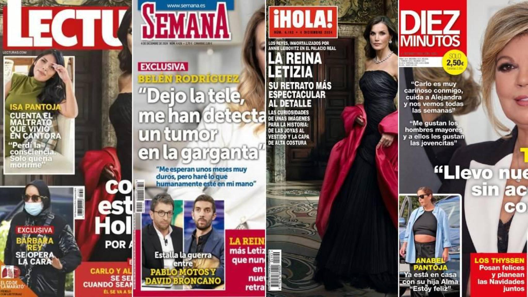 Portadas de revistas.