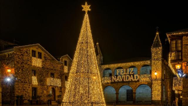 Puebla de Sanabria en Navidad.