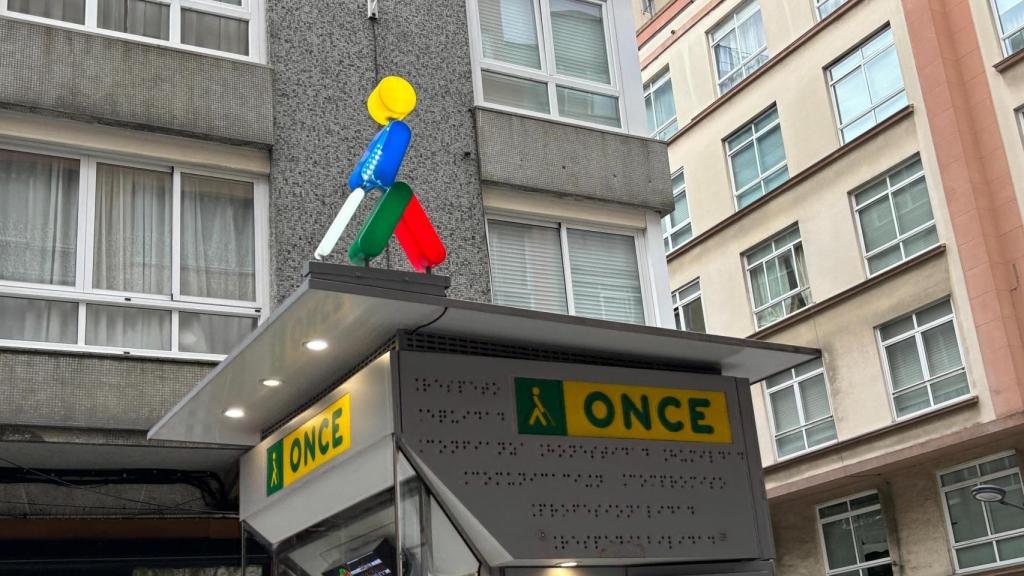 Punto de venta de la ONCE en A Coruña,