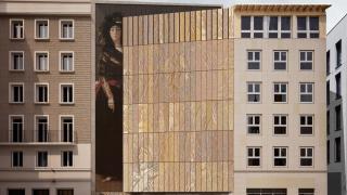 Así será la fachada de la nueva entrada del Museo Goya.