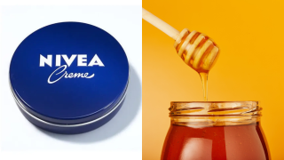 Crema Nivea y miel montaje.