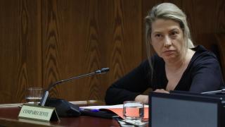 María Cristina Álvarez, cuando compareció en noviembre de 2024 en el Senado.