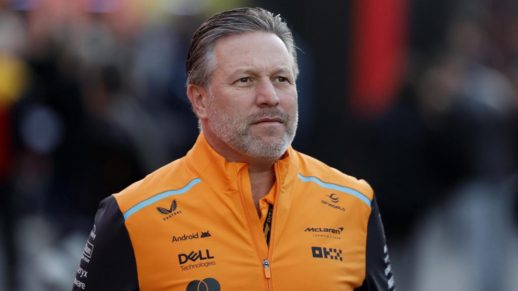 Zak Brown, jefe de McLaren Racing