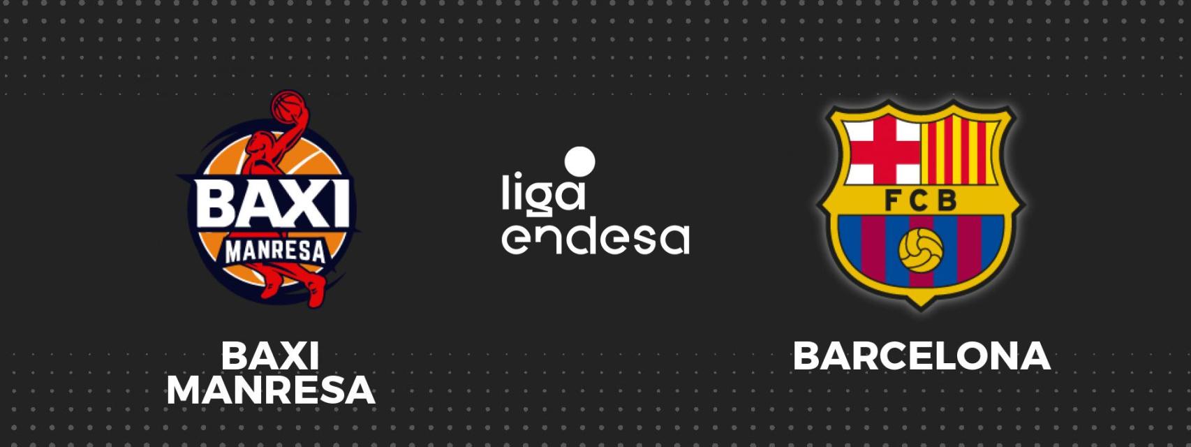 Manresa - Barça, Liga Endesa de baloncesto en directo