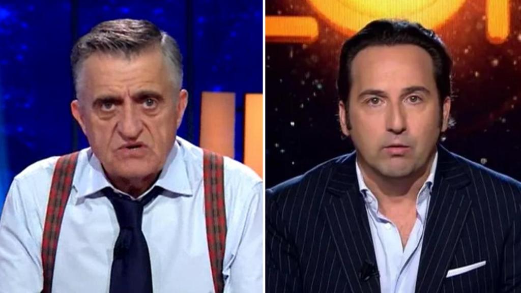 El Gran Wyoming e Iker Jiménez.