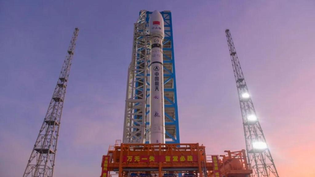 El cohete chino Long March 12.