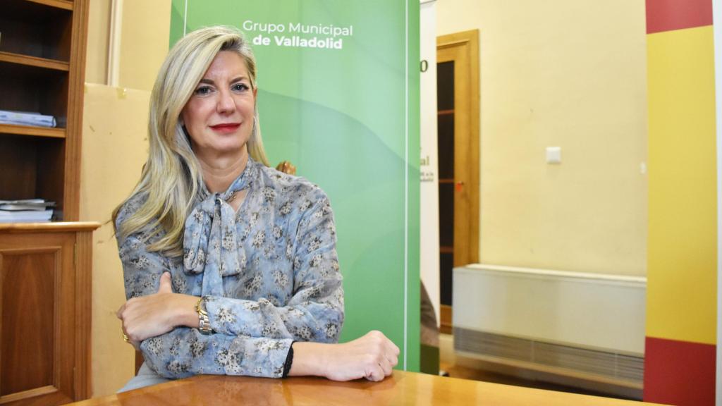 La teniente de alcalde y portavoz de Vox en el Ayuntamiento de Valladolid, Irene Carvajal
