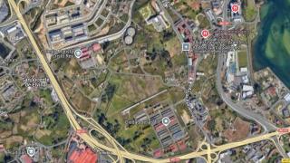 El ámbito de Monte Mero, entre el colegio Maristas y la Ciudad de las TIC.