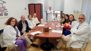 El equipo médico Comité Tumores Vithas Málaga.