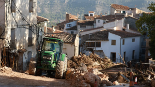 Las labores de desescombro y rescate continúan en Letur.