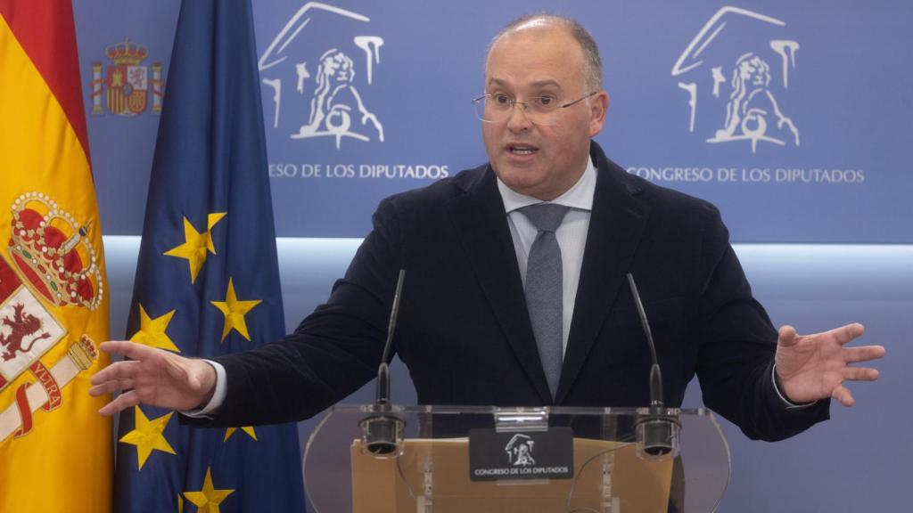 Miguel Tellado este jueves.