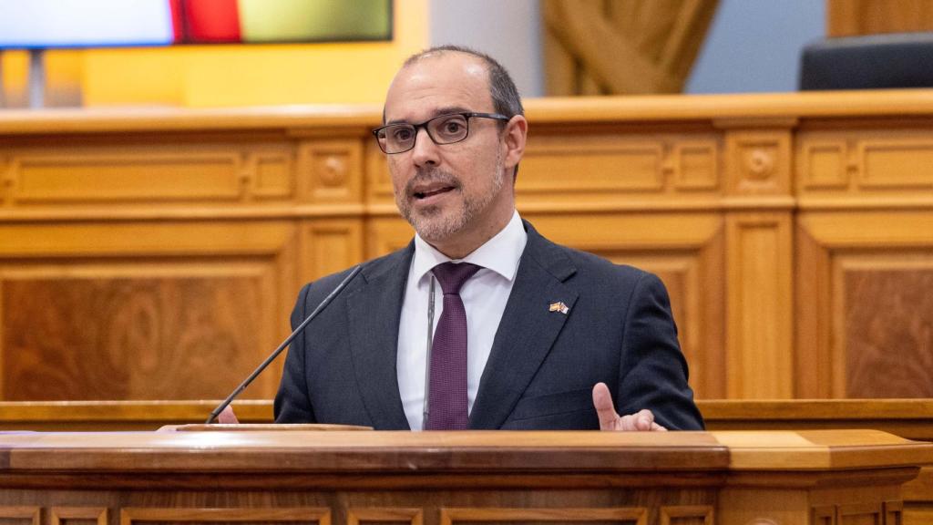 Pablo Bellido, presidente de las Cortes de Castilla-La Mancha.