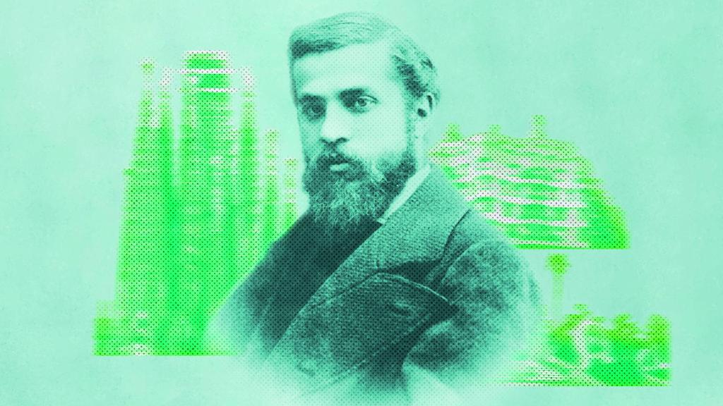 Antoni Gaudí. Diseño: Rubén Vique