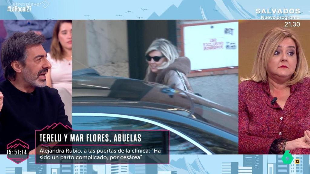 Juan del Val y Pilar Vidal en 'La Roca'.