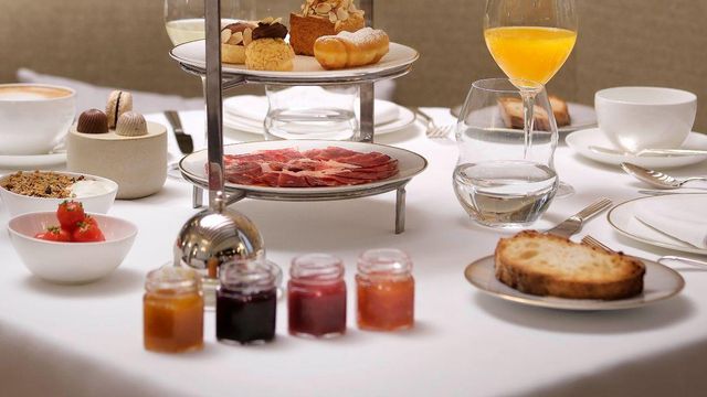 Imagen de uno de sus desayunos