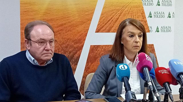 Blanca Corroto durante la rueda de prensa de este lunes en Toledo.