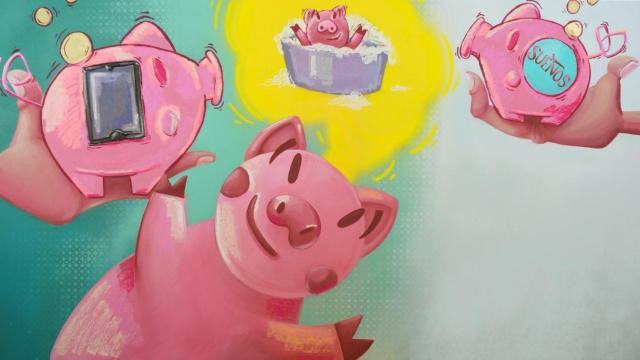 Ilustración del libro AhorrArte