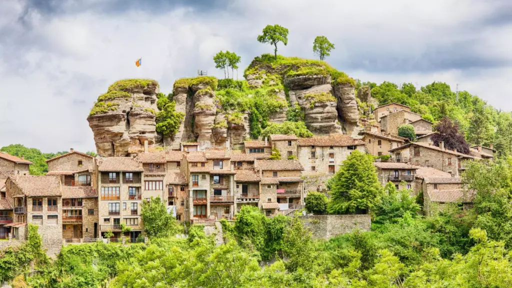 Pueblo de Rupit, Barcelona.