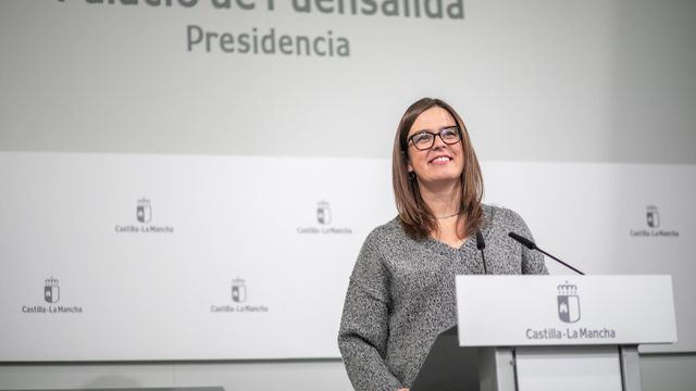 La consejera portavoz del Gobierno regional, Esther Padilla.