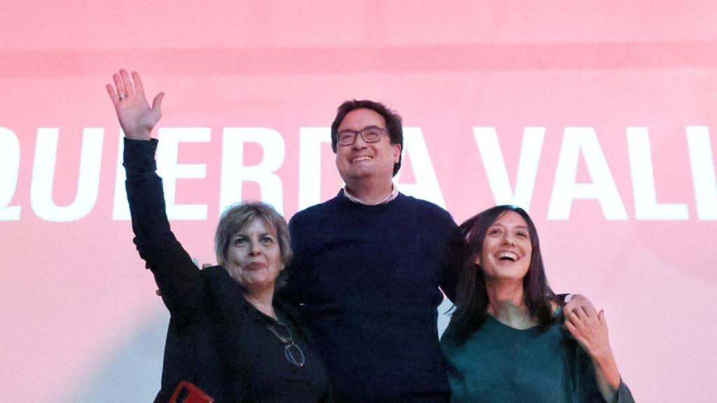 El ministro de Transformación Digital y Función Pública, Óscar López, durante un acto con la militancia.