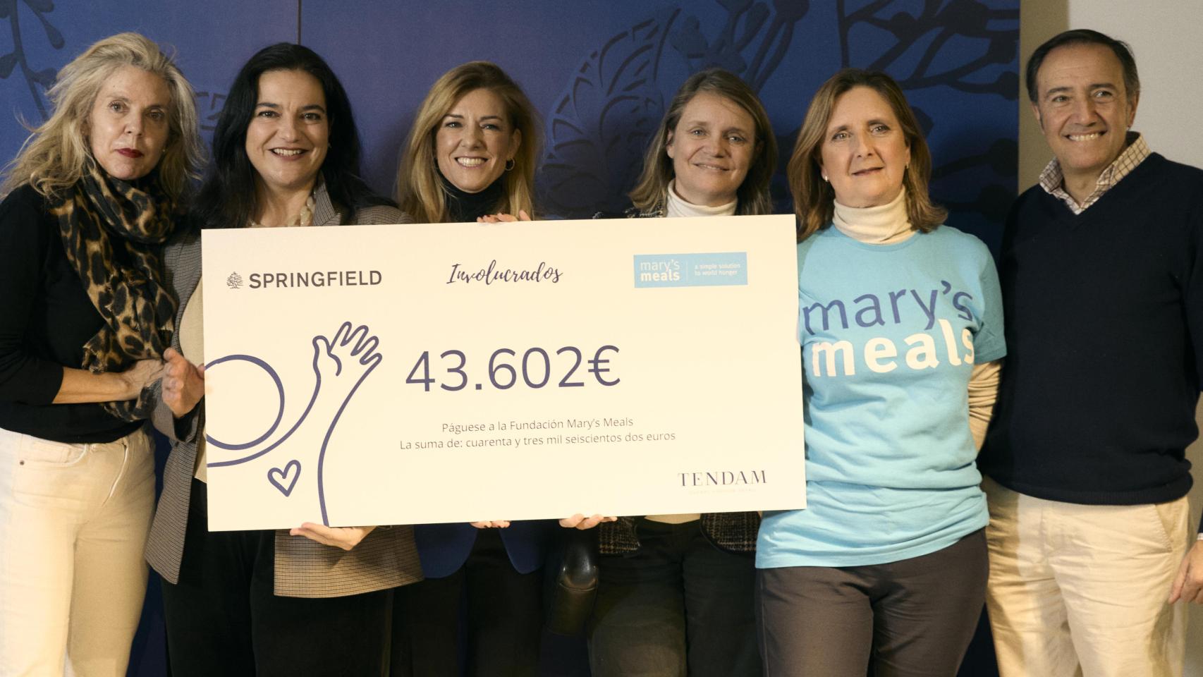 Foto de la recaudación para una de las ONG beneficiadas en la pasada edición de 2024.