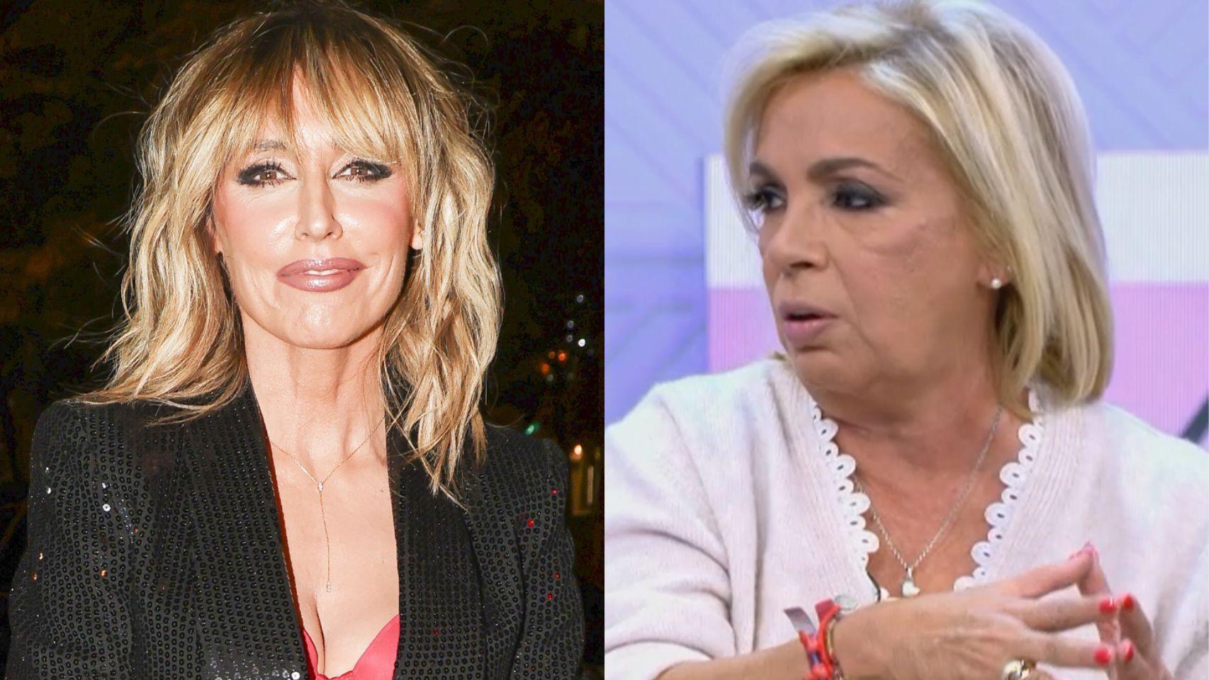 Emma García y Carmen Borrego, en un fotomontaje