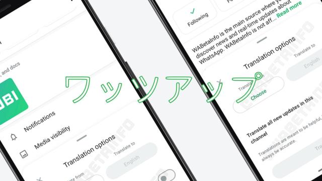 WhatsApp en japonés