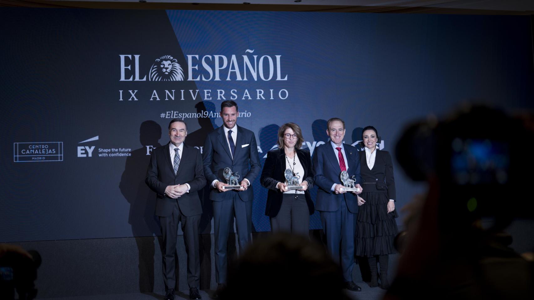La otra mirada del IX aniversario de EL ESPAÑOL: una noche de talento, concordia y grandes protagonistas