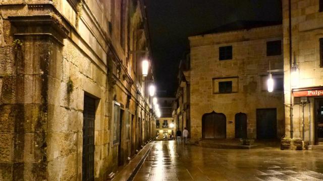 Casa das Campás en la Rúa Don Filiberto