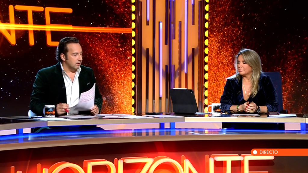 Iker Jiménez y Carmen Porter, en 'Horizonte'