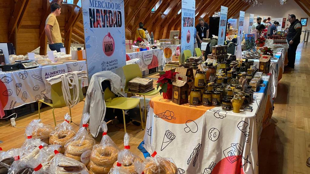 El Mercado Navideño de La Granja y productos de Alimentos de Valladolid