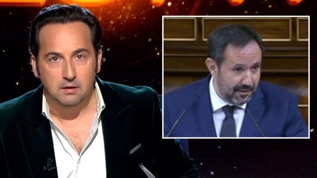 Iker Jiménez y César Ramos-Esteban, en un fotomontaje de BLUPER