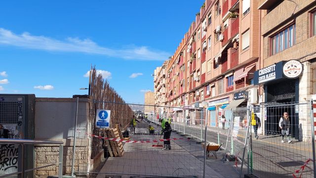 Nuevos accesos a la estación de tren de Alicante.