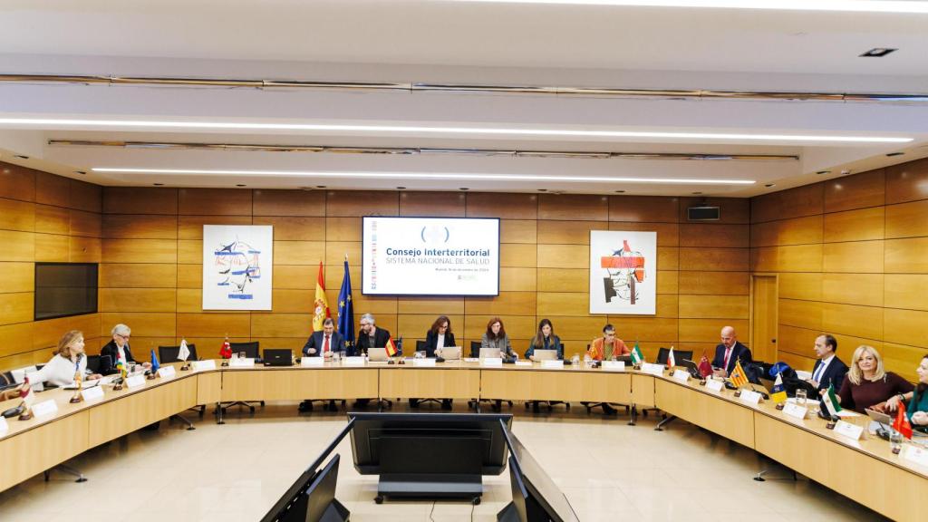 El pleno del Consejo Interterritorial del Sistema Nacional de Salud (CISNS), en una foto de archivo.
