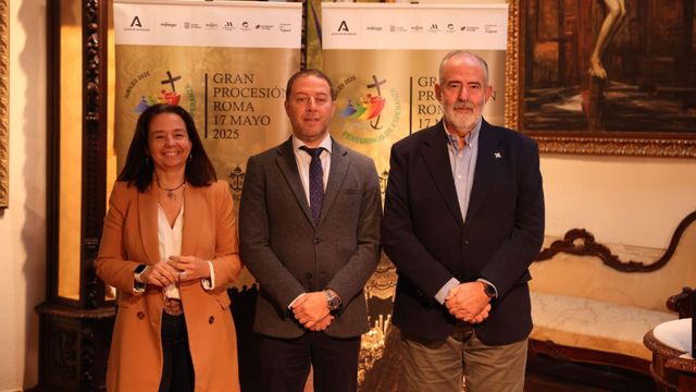 Paloma Saborido, Sergio Morales y José Carlos Garín.
