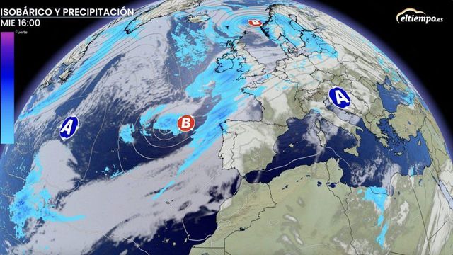 Mapa de precipitaciones