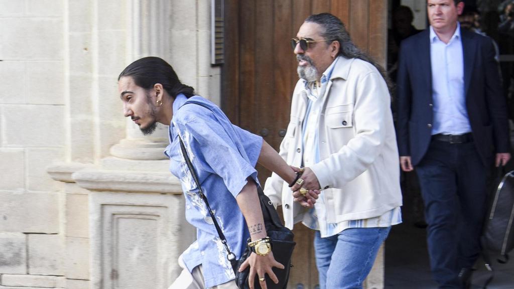 Diego El Cigala, saliendo de los juzgados, en noviembre de 2024.