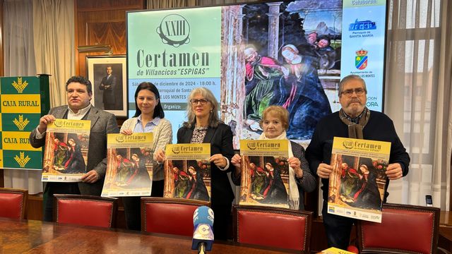 Presentación del Certamen de Villancicos Espigas